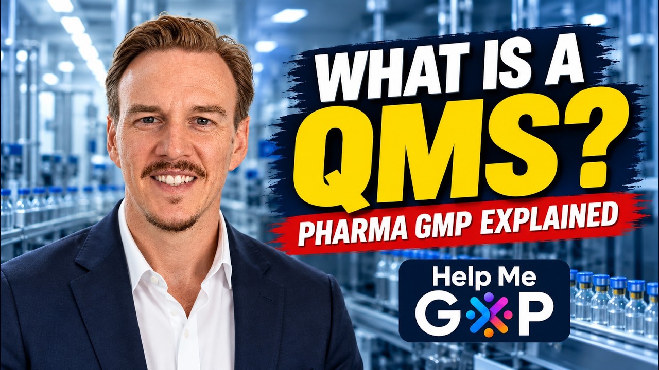 What Is a QMS in Pharma? | Pharmaceutical Quality Management System Explained - Help Me GxP